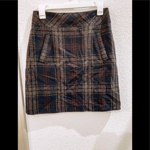 Plaid skirt